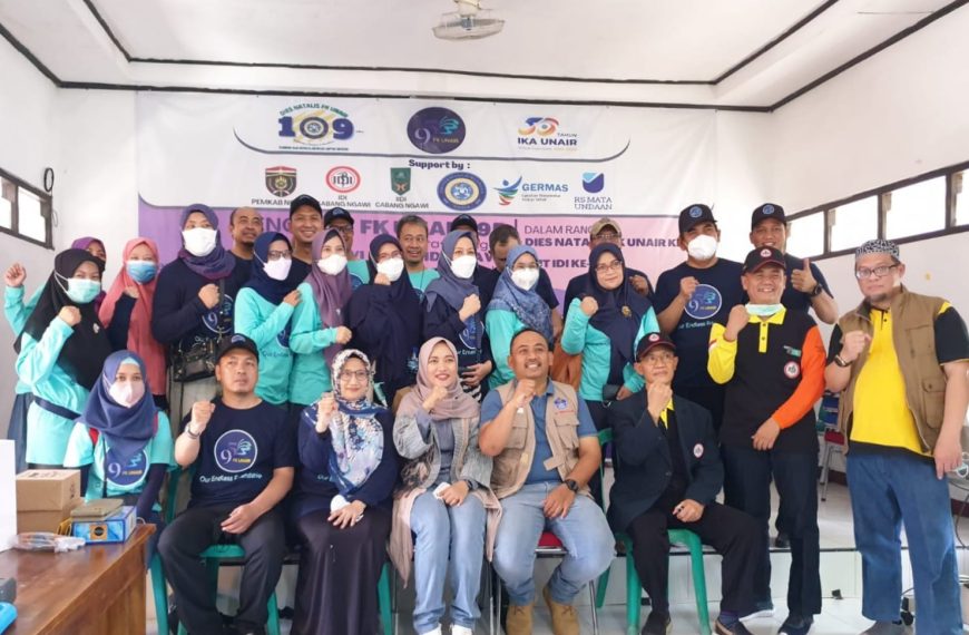 Alumni-FK UNAIR-IDI-IIDI Ngawi Gelar Pemeriksaan Kesehatan