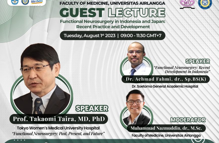 Guest Lecture-Prof. Takaomi Taira; Tokyo Women’s Medical University